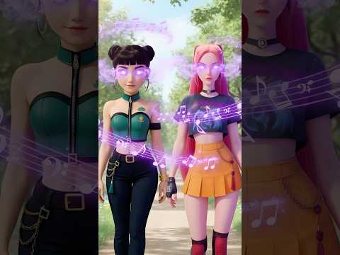 ⚡️RUMI TURNED INTO A DOLL - RECUING HUNTRIX HYPNOTIZED BY DEMON SAJA #kpop #kpopdemonhunter #rumi