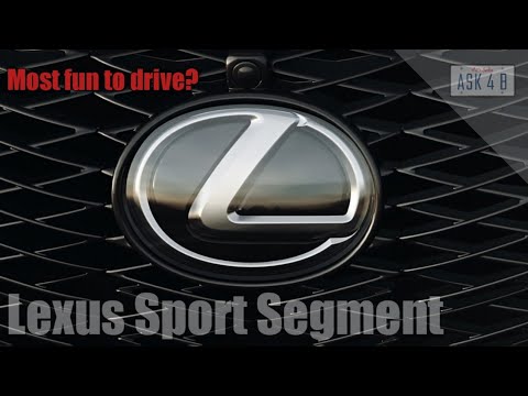 What is the most fun Lexus to drive? Answered by a Lexus Sales Pro
