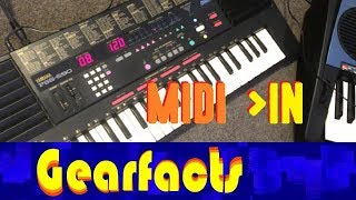 Video thumbnail for Yamaha vintage PSS-590 performs well via MIDI by Gearfacts