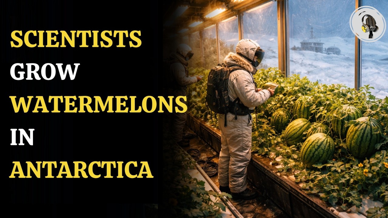Antarctica’s Farming Revolution: Watermelons Grown with Cutting-Edge Greenhouses | WION Podcast