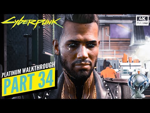 Kerry Eurodyne Story Pt 1 | CYBERPUNK 2077 Platinum Trophy Walkthrough Part 34 (PS5 4K60FPS)