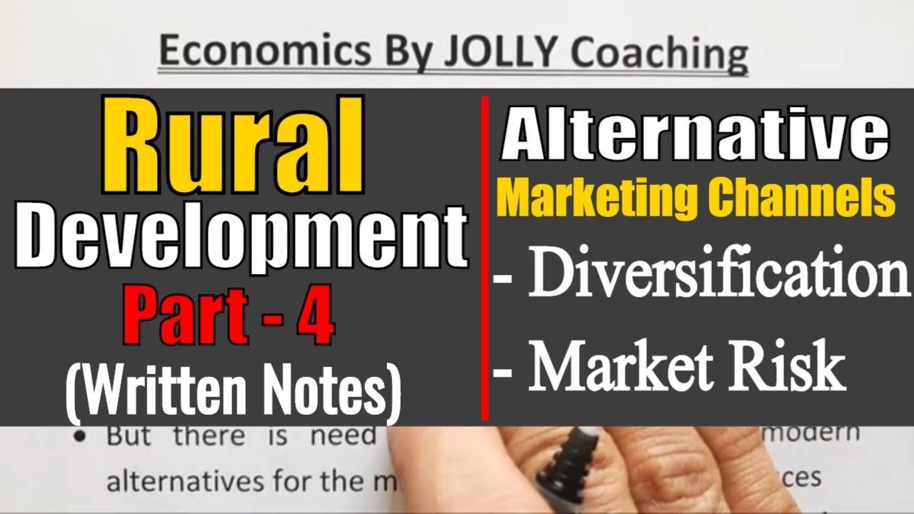#4 Rural Development | Indian Economic Development | Alternative Marketing Channels - A ray of Hope
