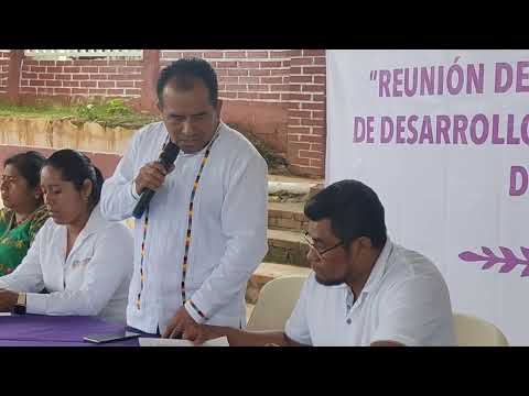 Presidente Lauro Pérez Sánchez CODESOM PRIORIZACIÓN  OBRAS. SAN JUAN LALANA, OAXACA