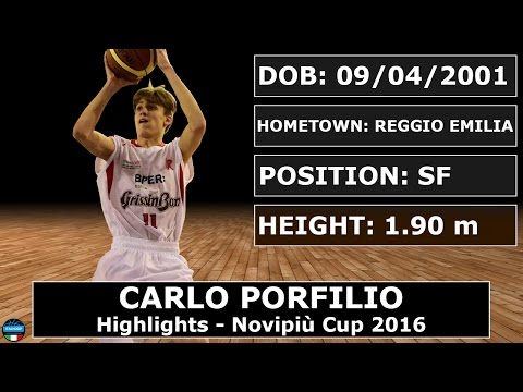 Carlo Porfilio - Highlights - Novipiù Cup 2016