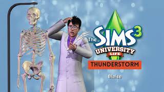 The Sims 3 University Life Soundtrack - Thunderstorm - Blaise