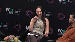 ECU NAIDOC Speaker Series with Ash Penfold and Tillara Casey.