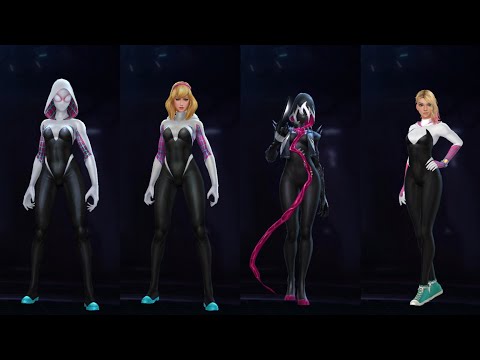SPIDER GWEN REVIEW SKILL || Holil Gaming
