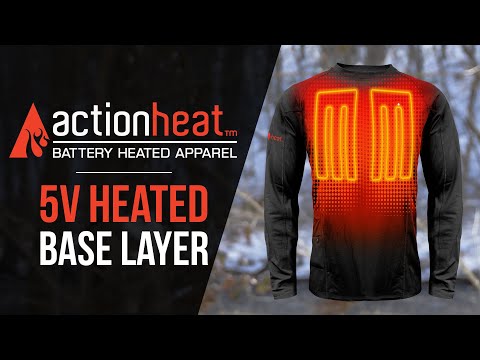 ActionHeat Battery Heated Base Layer - TheWarmingStore