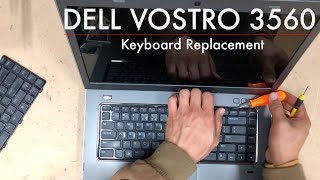 Dell Vostro 3560 Keyboard Replace