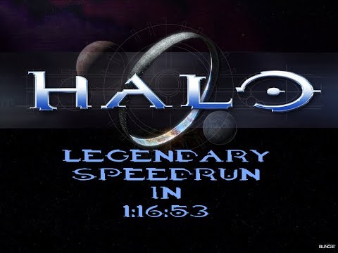 Halo: CE Legendary Speedrun in 1:16:53