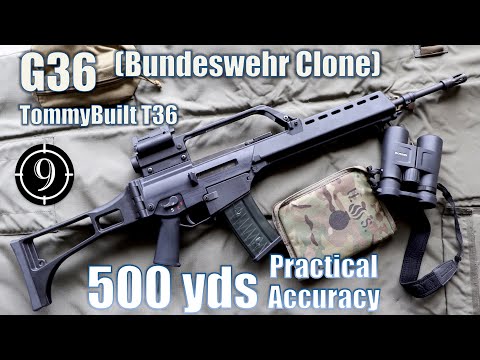 G36 (Bundeswehr Clone) - TommyBuilt T36 to 500yds: Practical Accuracy