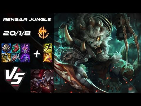 JUNGLE Rengar vs Shaco - EU Grandmaster Patch 25.22