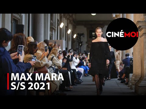Max Mara | Milan Fashion Week Spring/Summer 2021 | Watch full episodes on CINÉMOI