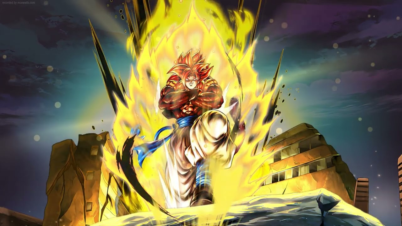 Gogeta Super Saiyan 4 Live Wallpaper 4K HD | Dragon Ball Background for PC