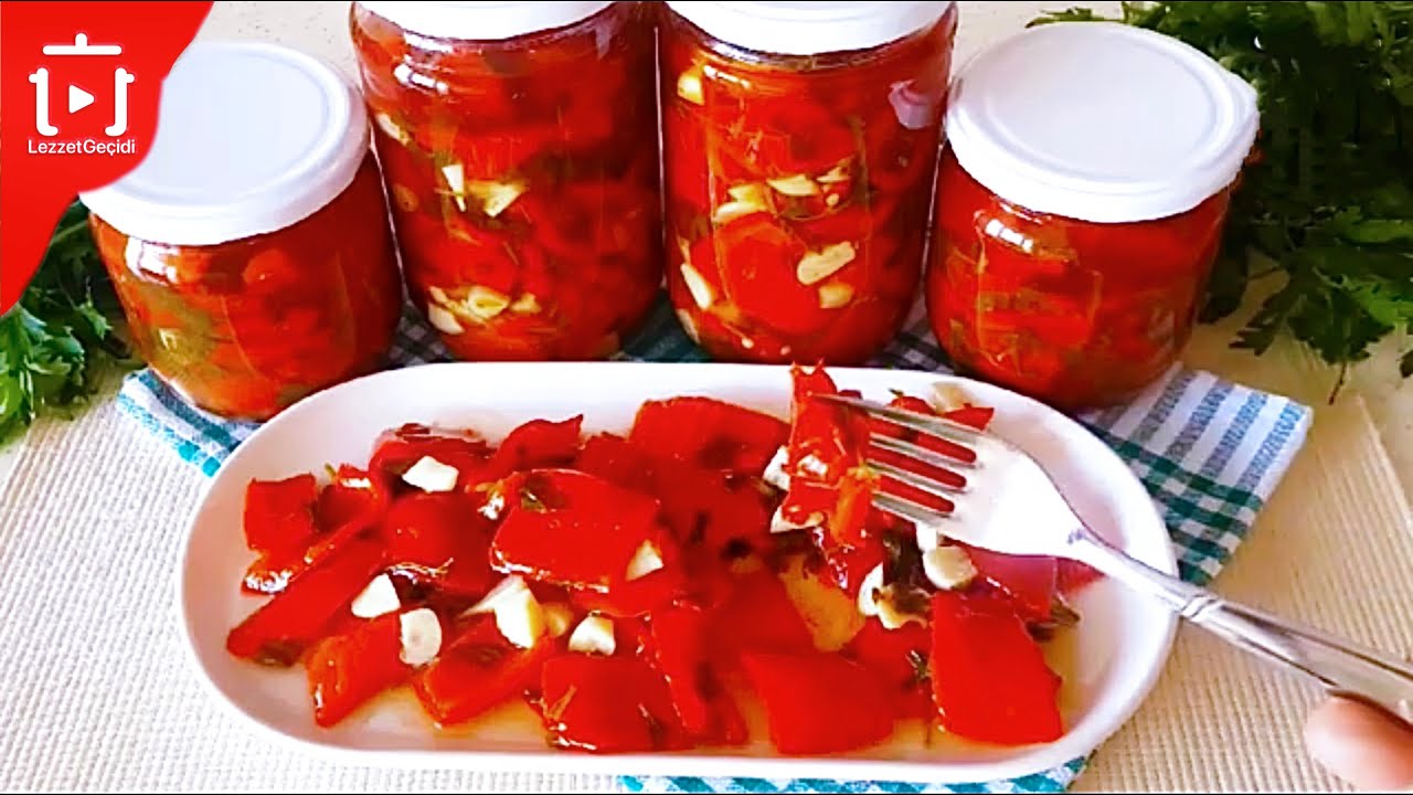 Bu Tarifi Yapmadan Kışa Girmeyin ‼️ Yağlı Kırmızı Biber Turşusu Nasıl Yapılır ?