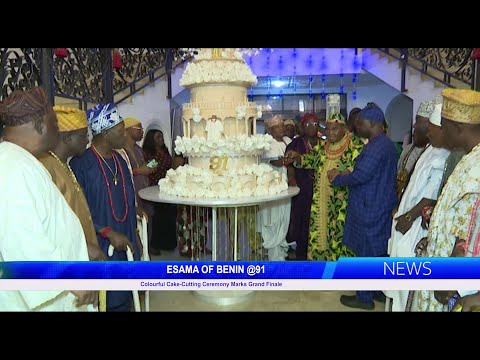 ESAMA OF BENIN @ 91: Colourful Cake Cutting Ceremony Marks Grand Finale