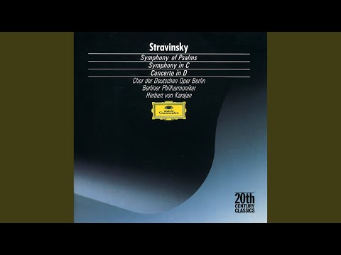 Videoclip de Concerto in D for String Orchestra, K75 : Stravinsky: Concerto in D for String Orchestra, K75: I. Vivace — Herbert von Karajan