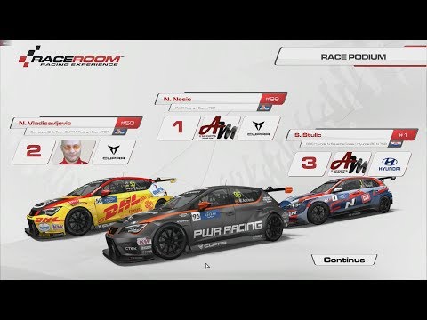 RaceRoom ITA Championship SRL WTCR 2019 Slovakia Ring Race 2 Car Cupra TCR