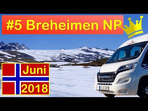 Norwegen Juni 2018 - Folge 5: Breheimen NP und die Stabkirche in Lom