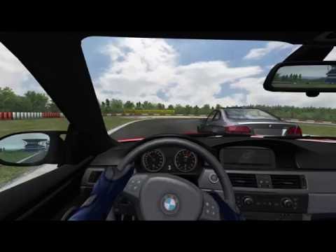 BMW M3 on Nürburgring GP in BMW M3 Challenge: From Last to First (Cockpit Gameplay + Replay)