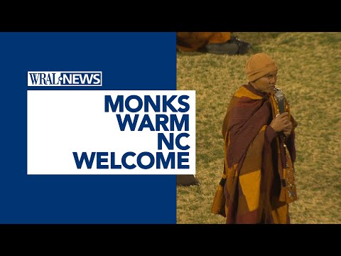 Monks 'Walk For Peace' receives warm welcome in Siler City