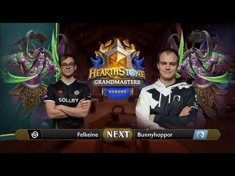 Felkeine vs Bunnyhoppor - Division A - Hearthstone Grandmasters Europe 2020 Season 1 - Week 5