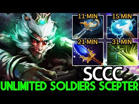 SCCC [Monkey King] Unlimited Soldiers Scepter Brutal Damage 7.22 Dota 2