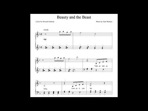 Tale As Old As Time Piano Performance Video