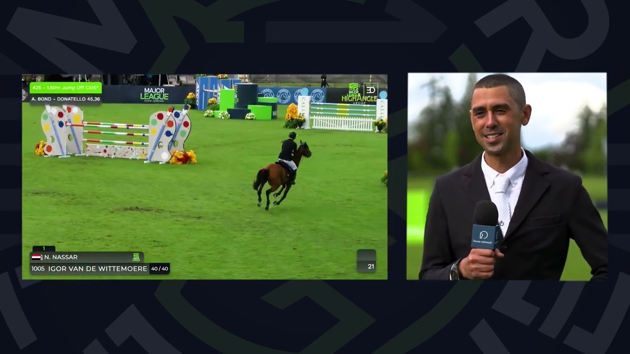 WINNING ROUND: Nayel Nassar & Igor van de Wittenmoere