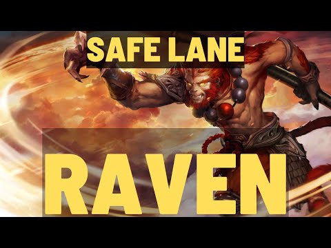 1️⃣ Raven Monkey King Carry 🔥 Player Perspective | 7.34 Full Gameplay  #dota2
