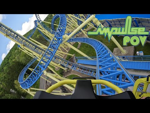 On-ride point of view of Impulse