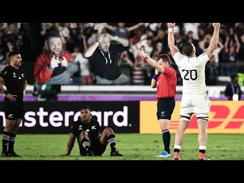 ENGLAND'S FINEST PERFORMANCE?! NFL Fans React To "England 19-7 New Zealand - Rugby World Cup 2019"