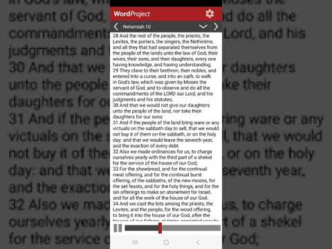 [ITA] La Sacra Bibbia - Nehemiah 10 audio video