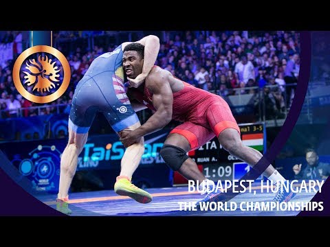 BRONZE FS - 97 kg: A. CONYEDO RUAN (ITA) v. P. OLIINYK (HUN)