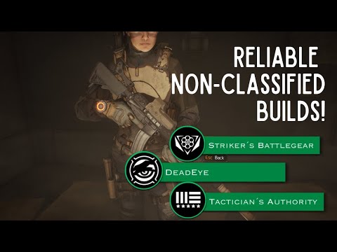Reliable Non-Classified Gear Set Builds! - The Division 1 in 2024