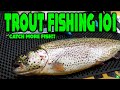 TROUT FISHING 101 Beginners Guide To SUCCESS