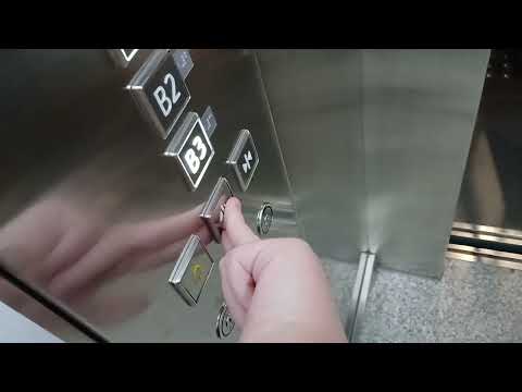 OTIS Voices in B3,B2,B1 Floors! 2018 5A14 Kone M.S.Lift in Bursa City Hospital,Nilüfer,Bursa,Turkey.