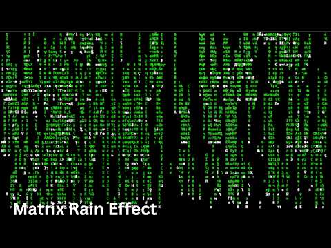Python Coding Hack Build The Iconic Matrix Rain Effect