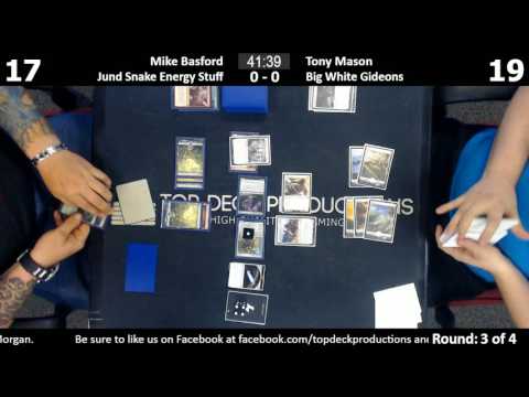 Standard 6/21/17: Mike Basford (Jund Snake Energy) vs. Tony Mason (Big White Gideons)