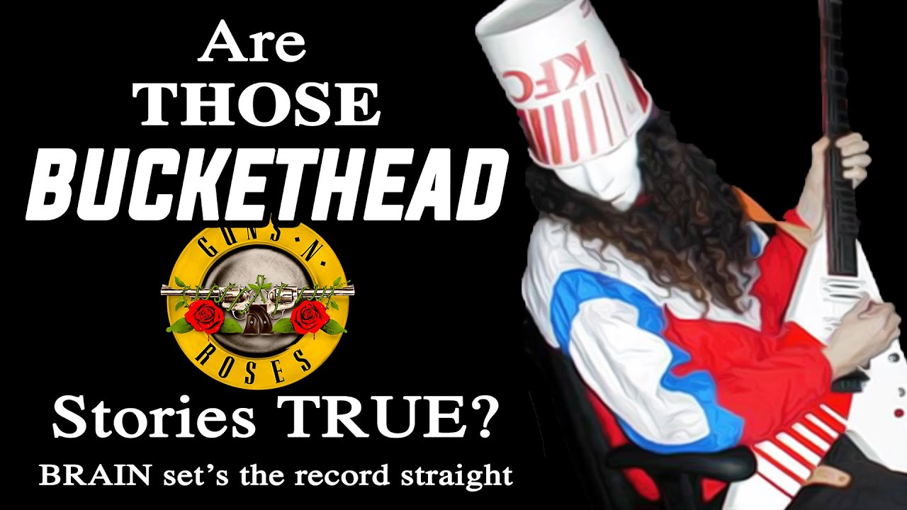 Are THOSE Buckethead GNR Stories True? Brain sets the record straight!