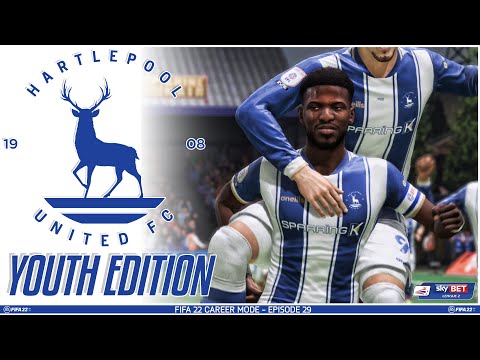 FIFA 22 YOUTH ACADEMY Career Mode EP29 - Youth Edition - Hartlepool United - DRIPPING IN SAUCE