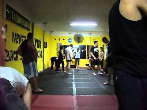 cristian palermo kick box entrenamiento