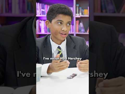 Brits try American Chocolate!