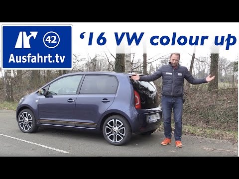 2016 Volkswagen VW colour up! - Fahrbericht der Probefahrt, Test, Review