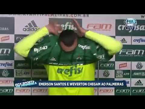 🐷 OLHA ELE AÍ! Wéverton é apresentado no Palmeiras.