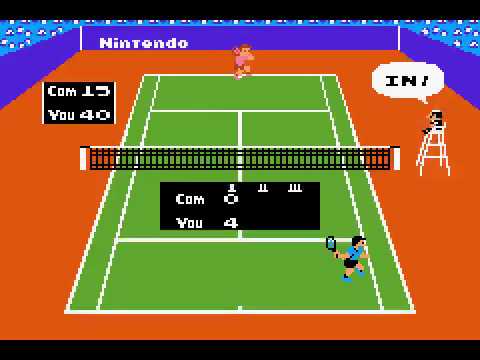 Game Boy Advance Longplay [171] Classic NES Series: Tennis (e-Reader)