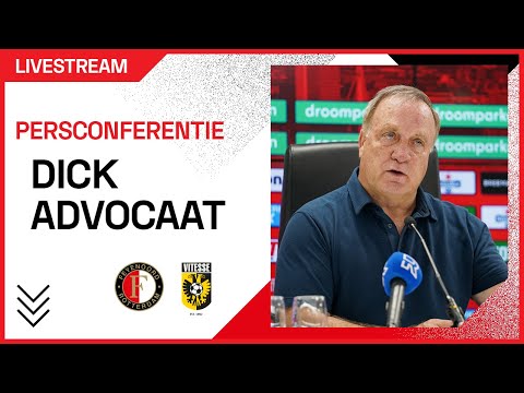 TERUGKIJKEN | Persconferentie Dick Advocaat voor Feyenoord - Vitesse