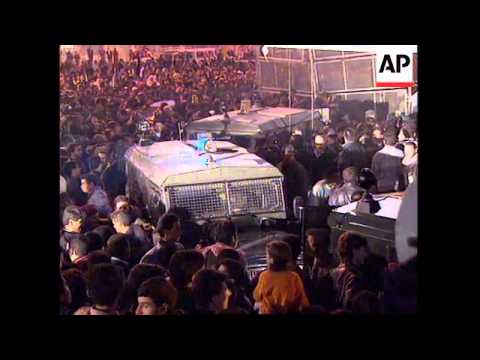 ISRAEL: WEST BANK:  BETHLEHEM COMES UNDER PALESTINIAN RULE