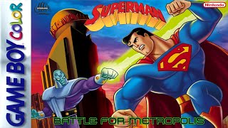 Superman: Battle for Metropolis - (Prototype) Unreleased GBC Game