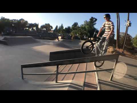 Kole and Corbin at lakeside skatepark